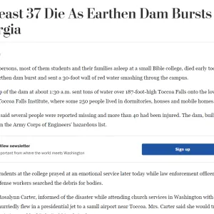 At Least 37 Die As Earthen Dam Bursts in Georgia The Washington Post At Least 37 Die As Earthen Dam Bursts in Georgia The Washington Post