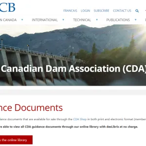 CDA-Guidance-Documents-Canadian-Dam-Association-CDA-ACB- CDA-Guidance-Documents-Canadian-Dam-Association-CDA-ACB-