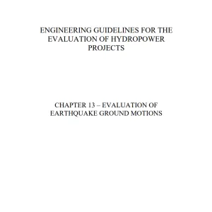 CHAPTER-13-–-EVALUATION-OF-EARTHQUAKE-GROUND-MOTIONS CHAPTER-13-–-EVALUATION-OF-EARTHQUAKE-GROUND-MOTIONS