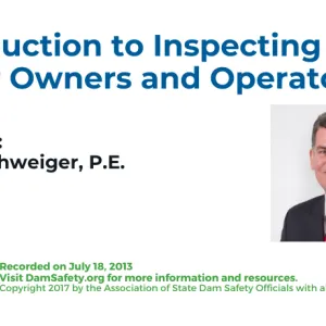 Inspecting Dams for Owners and Operators - DF