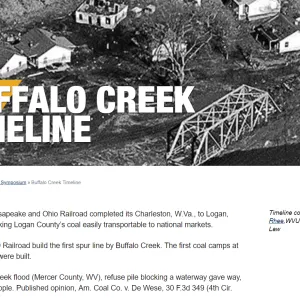 OR_Buffalo Creek Timeline OR_Buffalo Creek Timeline