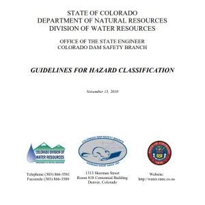 OR_Colorado Guidelines for Hazard Classification OR_Colorado Guidelines for Hazard Classification