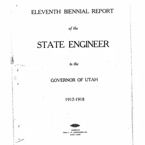 OR_Eleventh Biennial Report of the State Engineer OR_Eleventh Biennial Report of the State Engineer