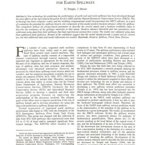 OR_Headcut Advance Prediction for Earth Spillways OR_Headcut Advance Prediction for Earth Spillways