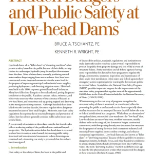OR_Hidden Dangers Public Safety at Low Head Dams OR_Hidden Dangers Public Safety at Low Head Dams