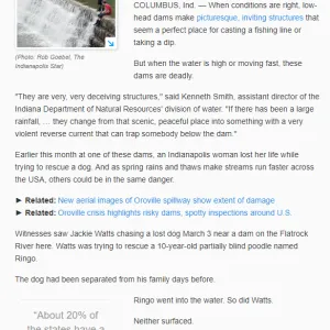 OR_Picturesque low head dams turn deadly with swift currents OR_Picturesque low head dams turn deadly with swift currents