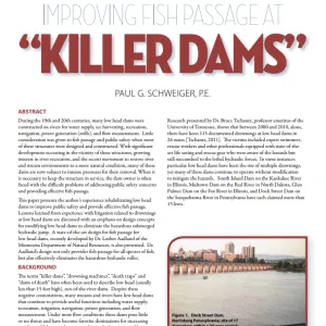 OR_Saving Lives While Improving Fish Passage At Killer Dams OR_Saving Lives While Improving Fish Passage At Killer Dams
